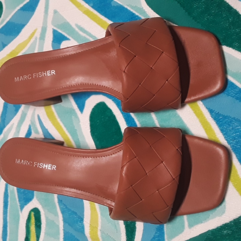 Marc Fisher block heel sandal